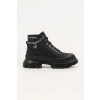 Kožené členkové čižmy Karl Lagerfeld TREKKA MAX čierna farba, KL43542 KL43542.100 EUR 40