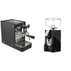 Stone Espresso Lite Black + Eureka Mignon Silenzio, CR black