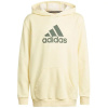 Detská mikina Badge of Sport Hoodie Jr HN8469 žltá - Adidas 152