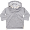 Babybugz Mikina BZ32 s kapucí, dětská COT710032t1893-heather gre Melír šedá 18-24