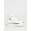 Converse Chuck Taylor All Star Lift Hi (white/black/white) 38, biela