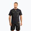 Pánske tréningové tričko Venum Serpenti Dry Tech black/silver/gold
