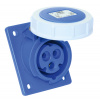 Zásuvka 16A/400V 3-pól. IP67 šikmá