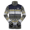 ALPINE PRO EFLIN Zelená/Tyrkysovo zelená PÁNSKA MIKINA SUPRATHERM M