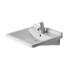 Duravit Starck 3 - Umývadlo 60x55 cm, bezbariérové, 1 otvor na batériu, s WonderGliss, alpská biela 03096000001