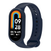 eses Silikónový remienok a rámček pre Xiaomi Smart Band 8 a 9 - Tmavo modrý