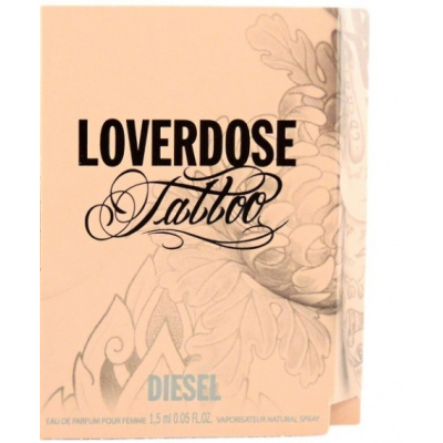 Diesel Loverdose Tattoo, EDP - Vzorka vône pre ženy