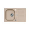 Alveus RECORD 30 Beige 55 1130330 - Drez Granitový 780x480mm, vanička 360x400x160mm