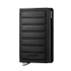 Premium Slimwallet Secrid Emboss Lines Black