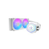 Cooler Master vodní chladič MasterLiquid Atmos II LCD 240, 2x120mm, LGA1851, AM5, bílá MLX-D24M-A25SZ-LW CoolerMaster