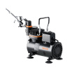 Vevor Airbrush súprava 1/6 HP, dvojčinná pištoľ s 3 ihlami, kompresor hadica JCBTZW1OGWQG2JD7C001V2