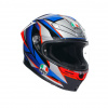 Prilba AGV K6 S SLASHCUT Black Blue Red Veľkosť: L (59-60 cm)