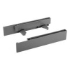 StrongMax držiaky skleneného čela, sivá 185mm