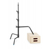 Avenger C-Stand 18 with sliding leg in black finis (A2018LCB)