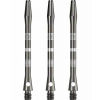 Designa Designa násadky Regrooved Aluminium Long, Varianta Gun Metal