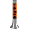 Rabalux Poppilol stolová lampa 1x25 W priehľadná-fialová-strieborná-oranžová 76026