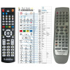 technics eur7702290w - dálkový ovladač - náhrada kompatibilní