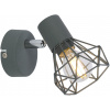 Candellux Verve nástenná lampa 1x40 W sivá 91-60969