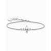 Thomas Sabo A2173-167-14-L19V Silver Bracelet With White Cross Romance