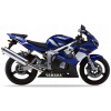 NÁLEPKY NA MOTOCYKEL JUULA PRE YAMAHA YZF R6 2001 MODRÁ C RJ03