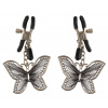 Fetish Fantasy Butterfly Nipple Clamps - svorky na bradavky s ozdobou