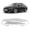 Nerez lišty kolem oken dveří Škoda Octavia IV -- od roku výroby 2019-