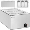 Ohrievač jedál 640W 3xGN GN 1/3 Royal Catering RCBM_GN1/3_1 10012831