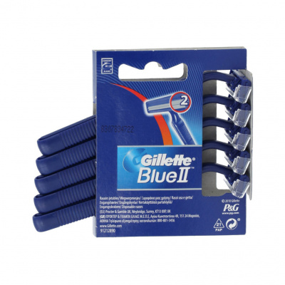 Gillette Blue II jednorázové holítko 5 ks