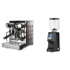 Rocket Espresso Appartamento TCA, copper + Eureka Atom Specialty 75, black