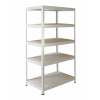 Meets-ecommerce UG Policový regál profi 200x70x40, 4-7 políc Farba: Biela, Počet polic: 5 políc