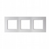 Polmark ROSA Trojitý rámik R-3Q.BI biely