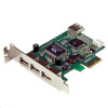 StarTech.com PEXUSB4DP karta rozhrania/adaptér Interný USB 2.0 (PEXUSB4DP)