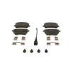 TATechnix Brzdové platničky 116,2mm VW TRANSPORTER T5 Krabice (7HA, 7HH, 7EA, 7EH) - Bosch