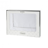 OBRUS KARIN 140X180 CM BIELY