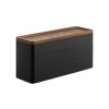 Yamazaki Rin - 3 poschodový úložný box 5810 čierny