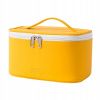 Kozmetická taštička Ecarla žltá