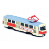 Rappa Kovová česká retro tramvaj 16 cm PRAGUE