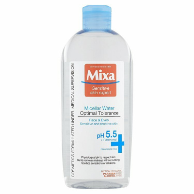 MIXA Optimal Tolerance micelárna voda na citlivú pleť, 400 ml