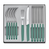 Victorinox Swiss Modern Príborová sada - 12 ks - mätová zelená