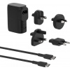 Belkin Hybrid Wall Charger 25W + Power Bank 5K + Travel Adapter Kit - Black BPZ003bt1MBK-B6