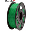 XtendLAN PLA filament 1,75mm průhledný zelený 1kg 3DF-PLA1.75-TGN 1kg