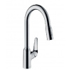 Hansgrohe Focus M42 - Drezová batéria M429-H220 s výsuvnou spŕškou, chróm 71800000
