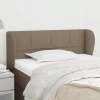 VidaXL Opierka hlavy, taupe, 93x23x78/88 cm, tkanina