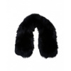 Dámsky golier Phenix FUR COLLAR FOX - čierna