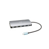 i-tec USB-C Metal Nano 3x Display Docking Station Power Delivery 100 W C31NANODOCKPROPD