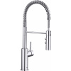 Blanco Catris S - Drezová batéria s flexibilným ramenom a spŕškou, chróm 521476