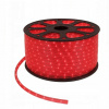 Svetelná LED hadica červená vonkajšia okrúhla 360° vianočná, predaj na metre