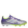 adidas F50 League Adults Firm Ground Football Boots Purple/White 10.5(45.3)