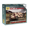Zvezda Wargames (WWII) military 6183 - Sd.Kfz.173 Jagdpanther Nemecký Ťažký Stíhač Tankov (1:100)