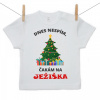 Boodyy Tričko s krátkym rukávom Dnes nespím, čakám na Ježiška 110 (4-5 rokov)